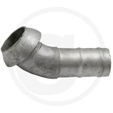 Bocht 45° Ø 133mm / 5" - passend voor systeem perrot