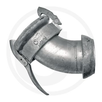 Bocht 45° Ø 50 mm / 2" voor systeem perrot