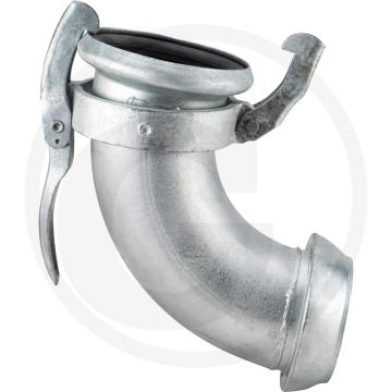 Bocht 90° korte uitvoering Ø 159 mm / 6" - systeem perrot