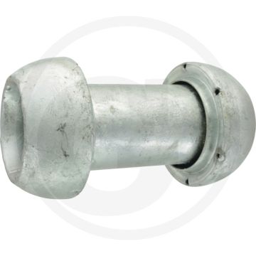 Cardan-omkeerstuk Ø 70 mm / 2 1/2", 180 mm lengte, voor systeem perrot