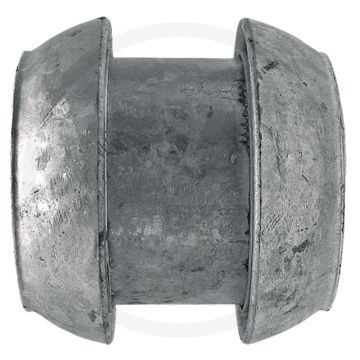 Cardan-omkeerstuk 4" - Ø 108 mm, lengte 200 mm, staal/thermisch verzinkt