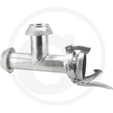 T-stück 108 / 4" - 2 x v-teil und 1 x m-teil