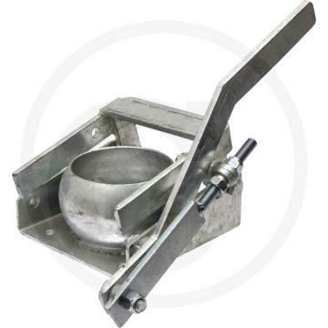 Snelkoppeling met v-deel, Ø 150 mm / 6", 150 x 150 mm, italiaans systeem (berselli)