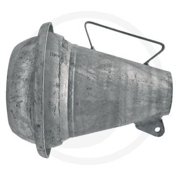 Stalen mondstuk - met v-deel, Ø 120mm / 5"