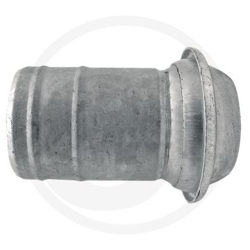 V-deel met slangtule - Ø 150mm / 6", lengte 345mm, stahl / feuerverzinkt