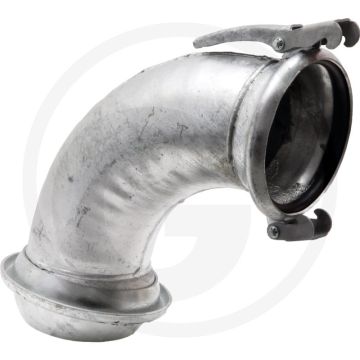 Bocht 90° Ø 100mm / 4" italiaans systeem (berselli)