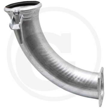 Bochtstuk Ø 100 mm / 4" italiaans systeem (berselli)