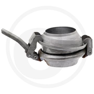 Buiskoppeling compl. Ø 150 mm / 6" italiaans systeem (berselli)