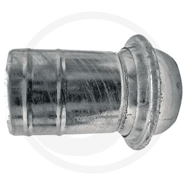 V-deel met slangtule 150mm / 6" stahl / feuerverzinkt