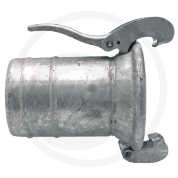M-deel met slangtule Ø 150mm / 6" stahl / feuerverzinkt