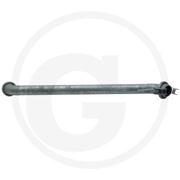 Bauer bocht 76 mm / 2 1/2" - passend voor systeem bauer - 1x m-deel / 1x v-deel - Ø: 76 / 2 1/2"