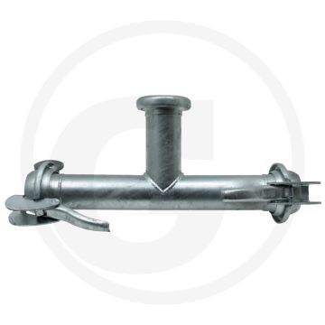 Bauer inlaat t-stuk 76 mm / 2 1/2” - passend voor: systeem bauer - Ø: 76 / 2 1/2"