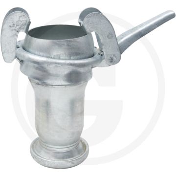 Bauer uitbreidingsstuk, s82 verzinkt, hk 159 - Ø: 159 \/ 6", lengte: 356 mm