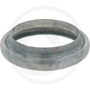 Bauer beker s3, hk 159, verzinkt - Ø159mm/6", lengte 50mm