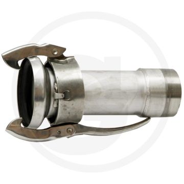 Perrot m-deel x buitendraad Ø 70mm / 2 1/2"