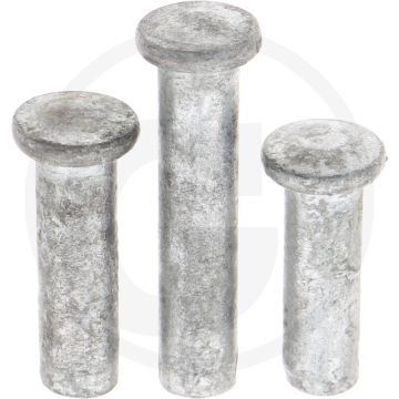 Perrot klinknagelset, compleet - passend voor system perrot - Ø 133 \/ 5" & 159 \/ 6"