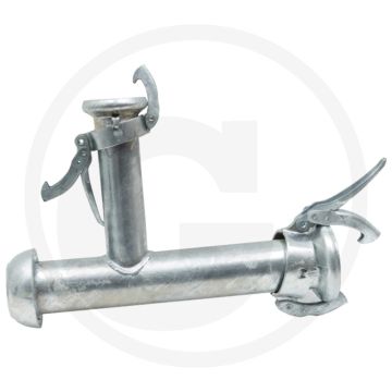 Perrot cardan aftak t-stuk 89 x 70 - Ø: 89 / 3" x 2 1/2"