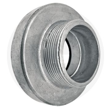 Vaste koppeling 52c met buitendraad 2" - gegoten aluminium - passend voor systeem storz