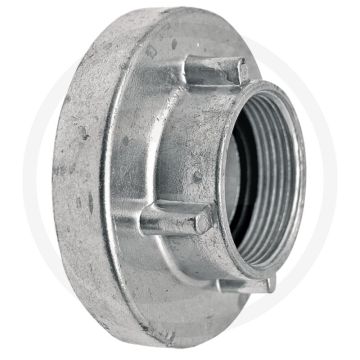 Vaste koppeling 52c met binnendraad 2" - gegoten aluminium - nw: 52c