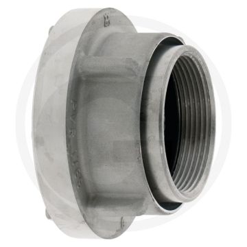 Gaffelkoppeling met binnendraad nw: 65 - gesmeed aluminium - 2 nokken