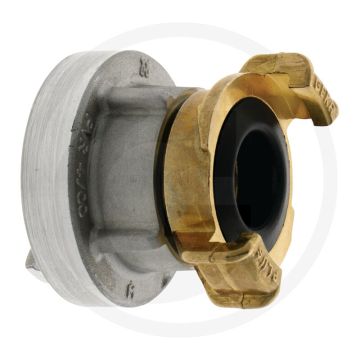 Verloopstuk storz / storz nw 150 naar 100, 160 x 115 mm, gesmeed aluminium