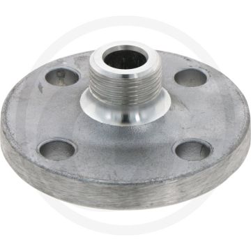 Flens met buitendraad - dn80, 3" inch, gesmeed aluminium
