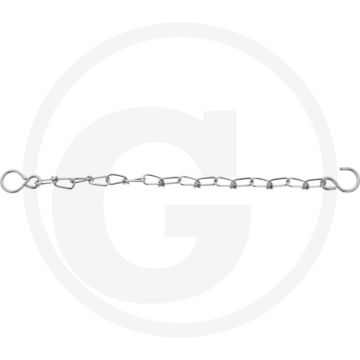 Borgketting nw 90-150, rvs, storz, met 2 s-haken