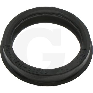 Rubberen afdichting nw: 150, nokafstand 160mm, nitrilrubber, zwart, systeem storz
