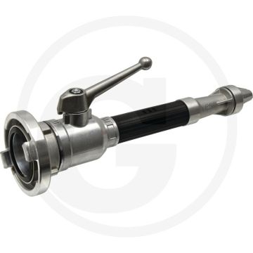 Multifunctionele spuitlans nw: 75b, aluminium, din 14365, maat 2 1/2", lm vaste koppeling b