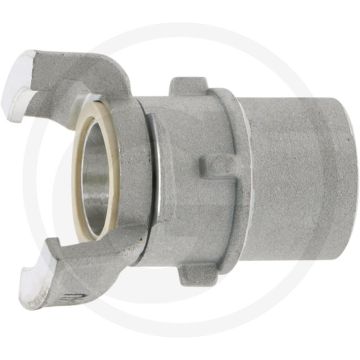 Koppelingsplaten en drukgroepen nw: 65mm, binnendraad: 2 1/2", aluminium