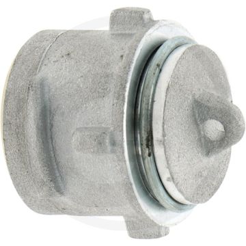 Blindkoppeling nw 40 aluminium guillemin (dsp)