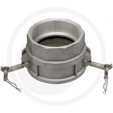 M-deel met binnendraad type d 5" bsp aluminium 5 bar camlock