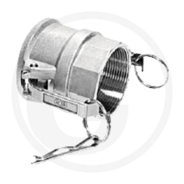 M-deel type d roestvrijstaal nw 5" bsp 5" 7 bar camlock compatibel
