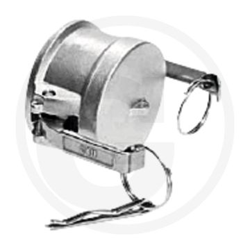 Eindkappen type: dc roestvrijstaal nw 6 inch 5 bar systeem camlock