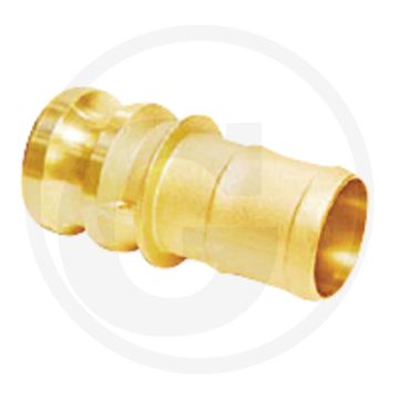 V-deel type e messing nw 1 1/4 32mm 16 bar camlock