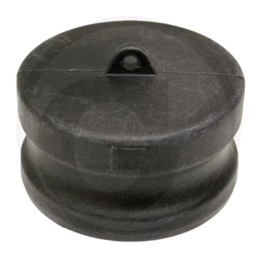 Eindkap v-deel type: dp nw 1 1/2 kunststof 53,5 mm camlock