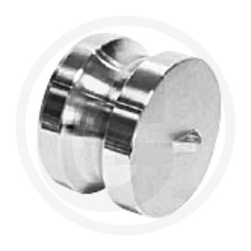 Eindkappen type: dp roestvrijstaal nw (inch): 3/4 werkdruk: 16 bar camlock-systeem
