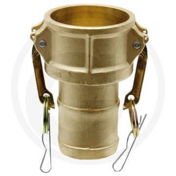 M-deel nw 2 inch messing camlock c