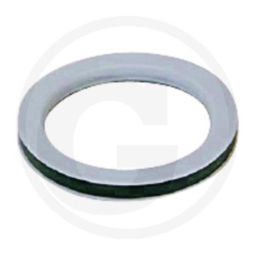 Afdichting nw 3/4 wit ptef met viton-kern voor systeem camlock