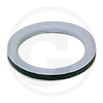 Afdichting nw 2 inch, wit ptef met viton-kern, camlock systeem