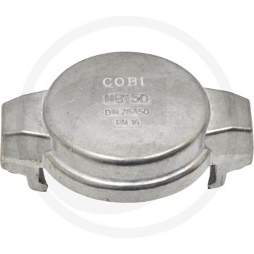Aluminium kap Ø 80mm / 3" tankwagenkoppeling