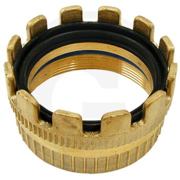 Kroonring messing tankwagenkoppeling 3" Ø 80mm