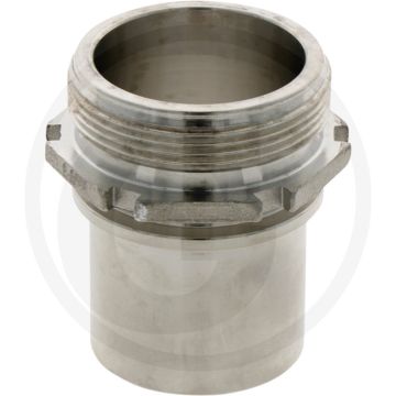 Tuyau cannelé v4a - raccord pour camion-citerne - passe-fil 100mm