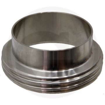 Koppeling voor melkleidingen nw 102 buitendraad rd 130 x 1/4" binnen-Ø 100 buiten-Ø 104