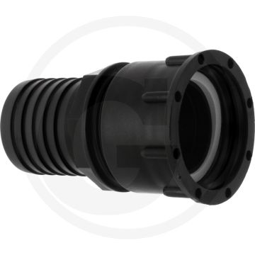 Ibc adapter s60x6, inclusief 50 mm slangtule - draad: s60x6