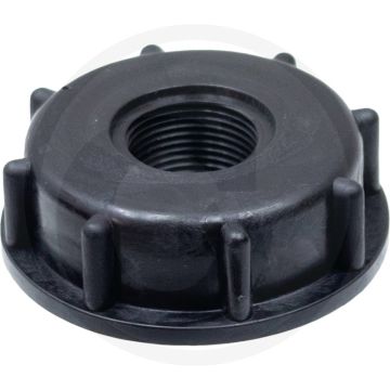 Ibc adapters kort (masterpack 25 stuks) s60x6 x 3/4" binnendraad - met afdichting.
