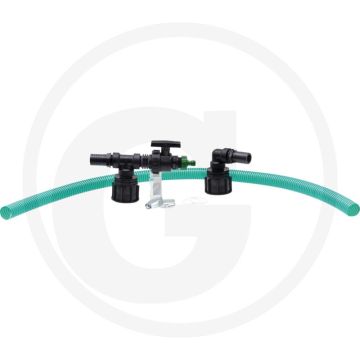 Tankaansluitset ibc onder met slang-Ø 32mm