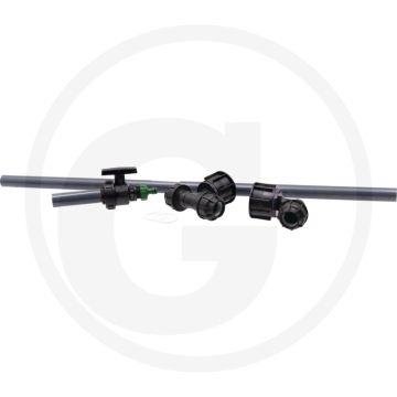 Tankaansluitset ibc onder - 32mm leiding-Ø, 1200mm buislengte