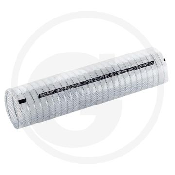 Pvc-slang binnen-Ø 19mm / 3/4" spiraalslang - werkdruk 20 bar - per meter