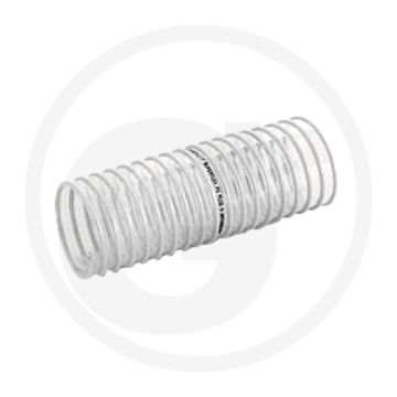 Slang - spiraalslang, binnen-Ø: 127mm, buiten-Ø: 137mm, wanddikte: 1,1mm, temp: -40°c - +90°c, buigradius: 250mm - per meter